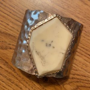 2 Faux hammered copper cuff